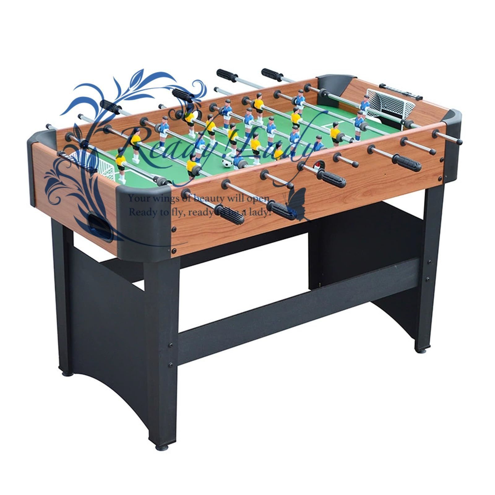 テーブルサッカーゲーム 公式トーナメントサイズ 8 列 得点板付 120cm*60cm*80cm 大型 卓上サッカー盤 サッカー対戦 テーブルゲーム ダブル