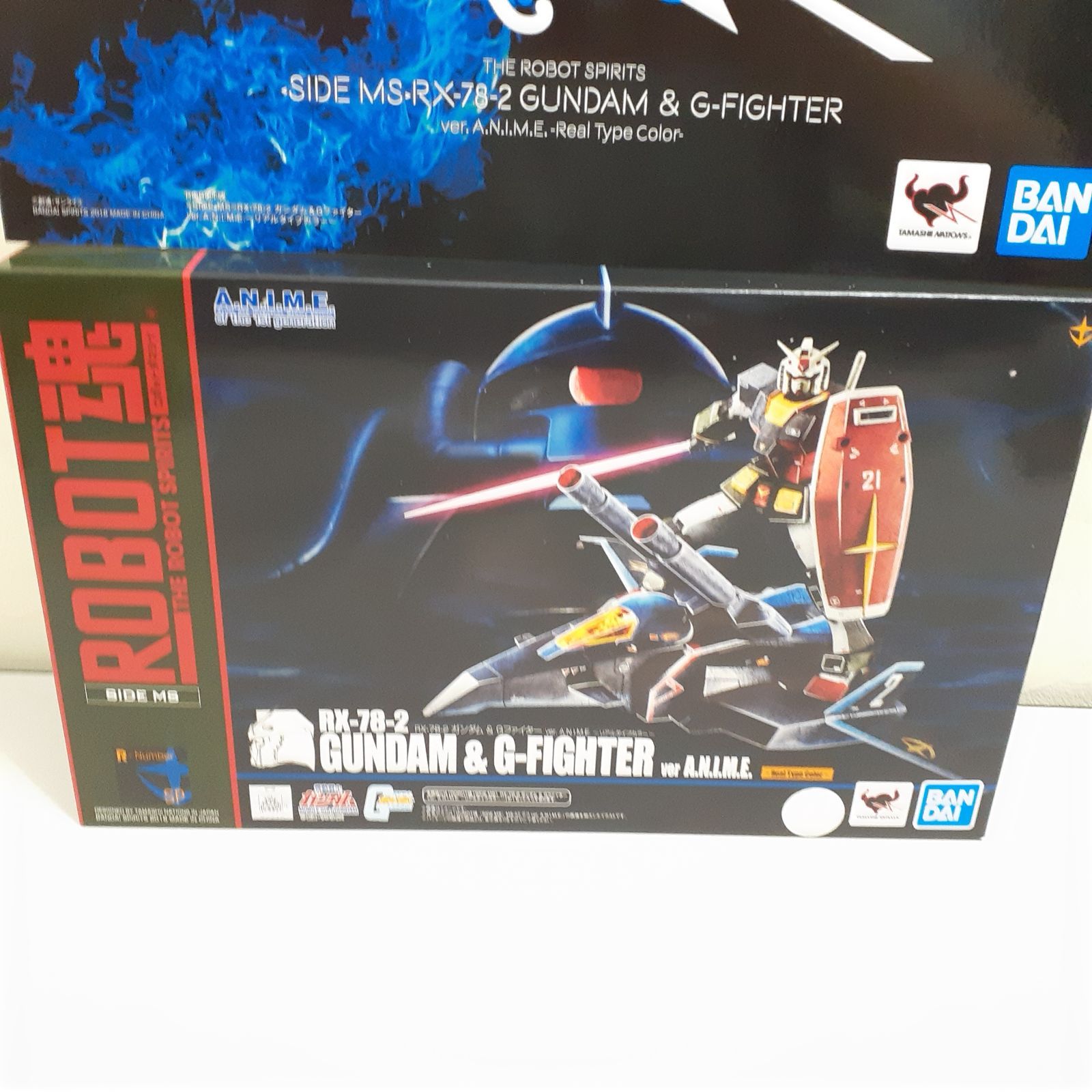 三沢店47】ROBOT魂 ＜SIDE MS＞ RX-78-2 ガンダム＆Gファイター ver