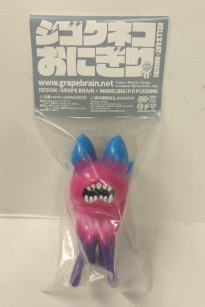 artboratory × GRAPEBRAIN　ジゴクネコおにぎり　タピオカ GRAPE BRAIN ジゴクネコおにぎり psychedelic - メルカリ
