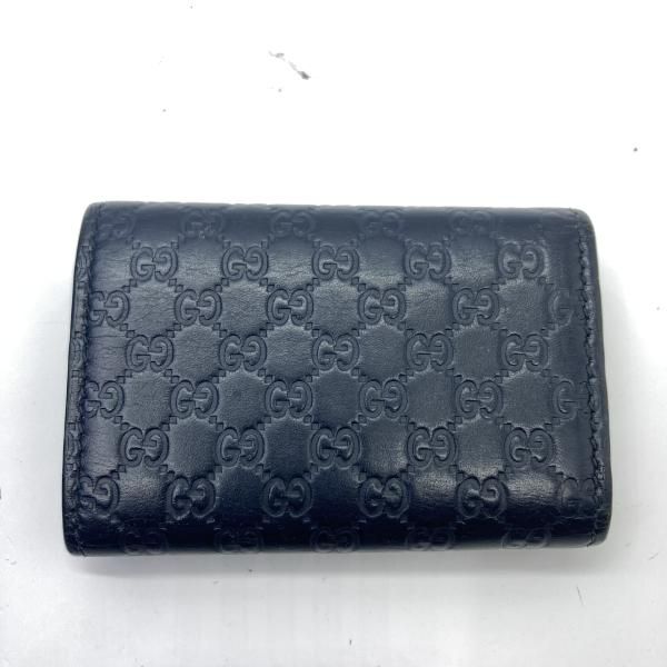 GUCCI キーケース ネイビー 150402 グッチ 19