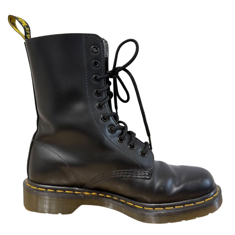 美品 Dr. Martens ドクターマーチン 1490 レザー 10ホールブーツ UK5 