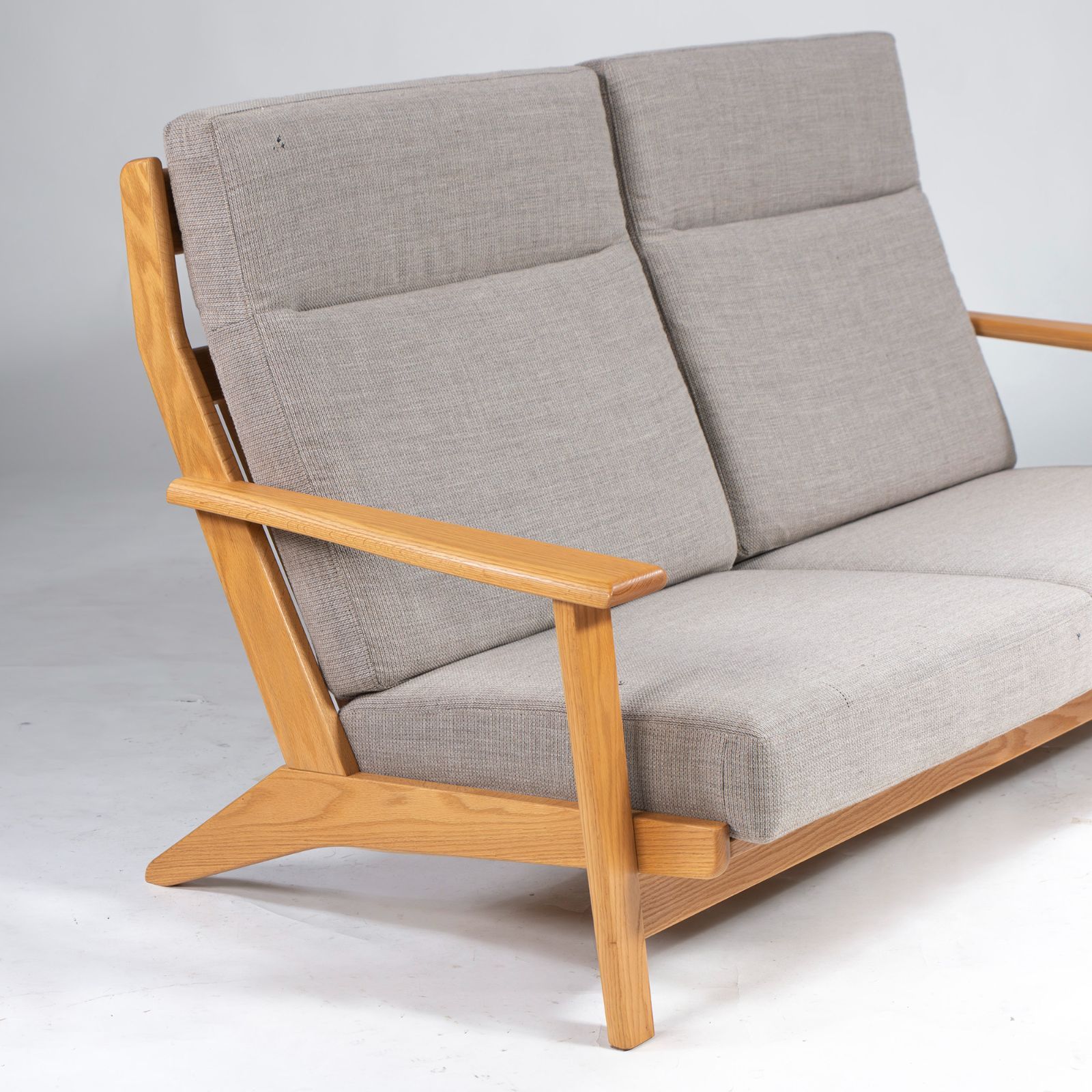 ナガノインテリア ハイバックソファ1P ハイバック1Pソファ ブラックチェリー/オイル［ナガノインテリア