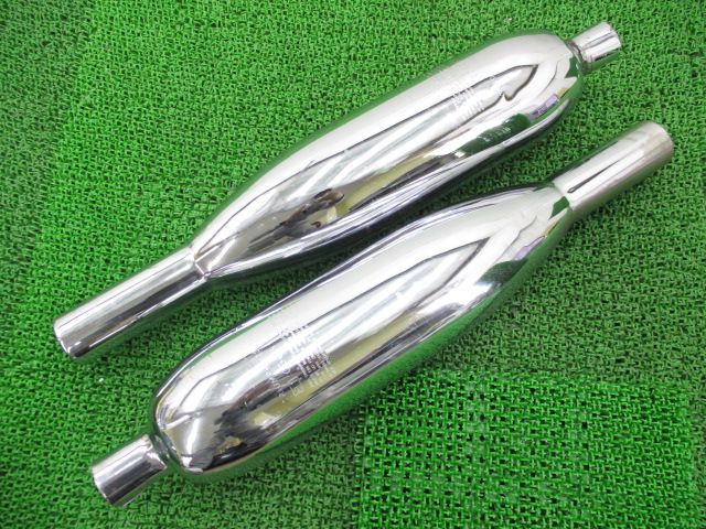 サンダーバード サイレンサーマフラー 左右 2201500 トライアンフ(TRIUMPH) 純正 トライアンフ 1995年式外し 修復素材に 【】 17