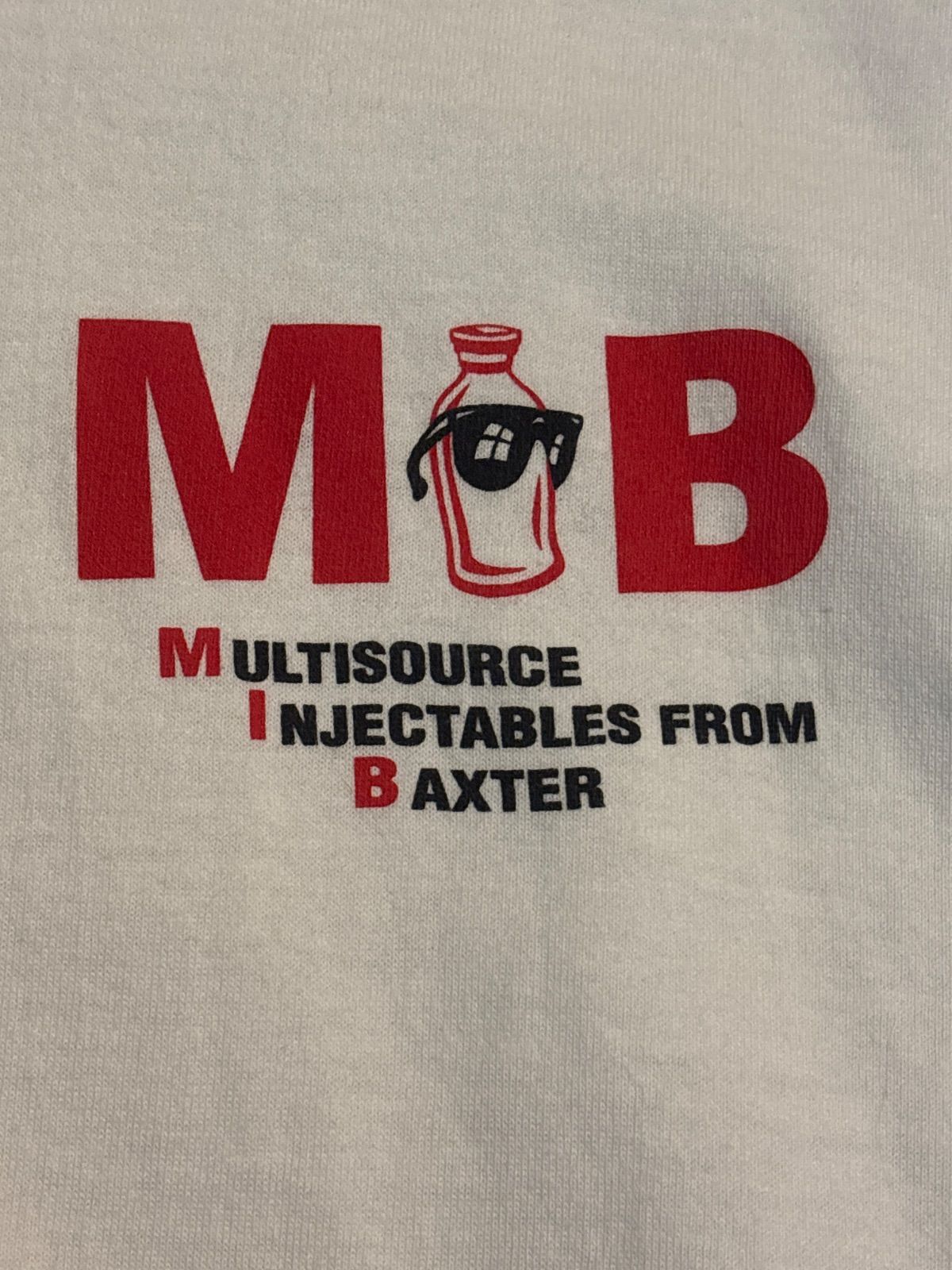 90s  MIB  バクスター 医療　ヴィンテージ　tシャツ