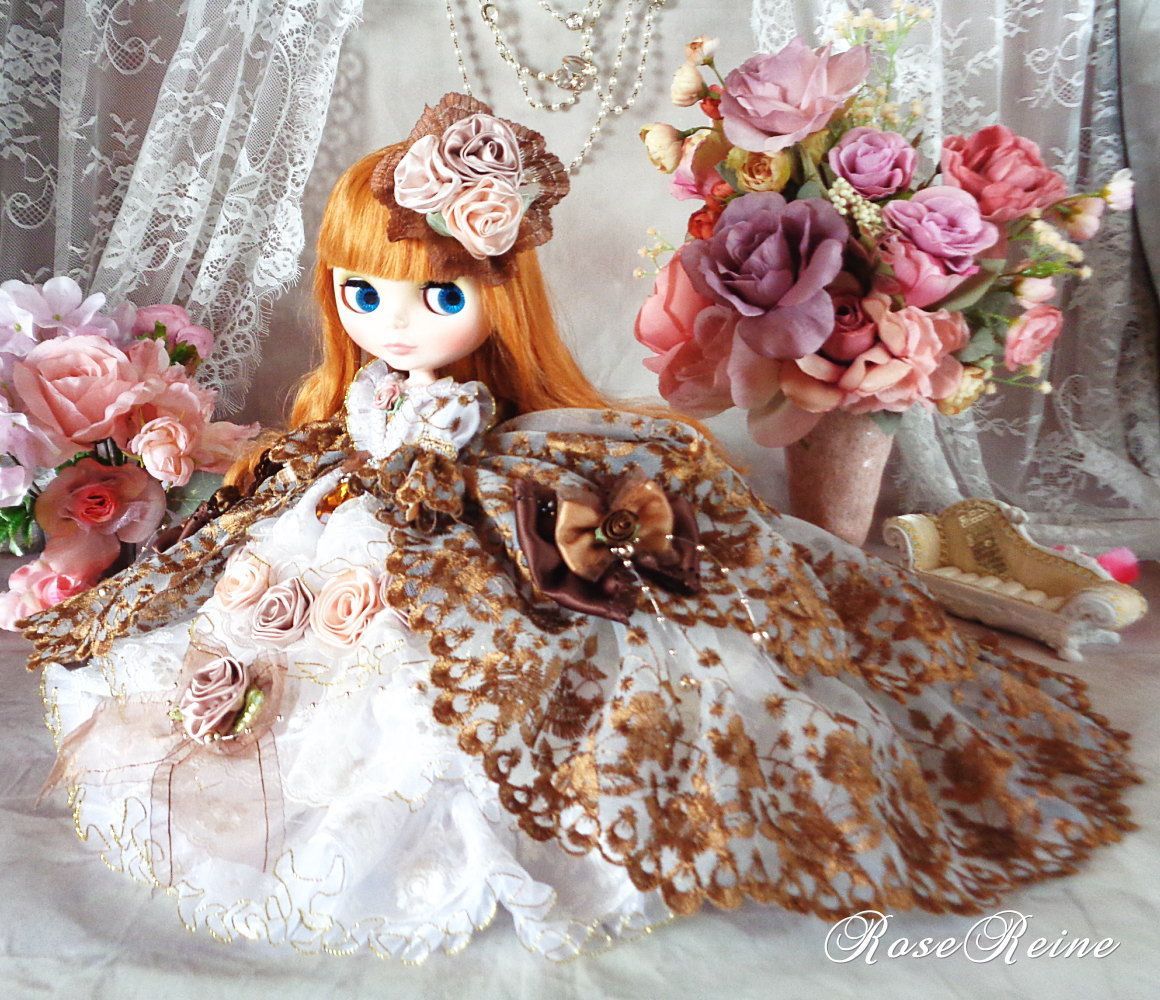 ヴィクトリア王妃 可憐なトライアルアンバーフリルドールドレス ヴィクトリア王妃 可憐なトライアルアンバーフリルドールドレス