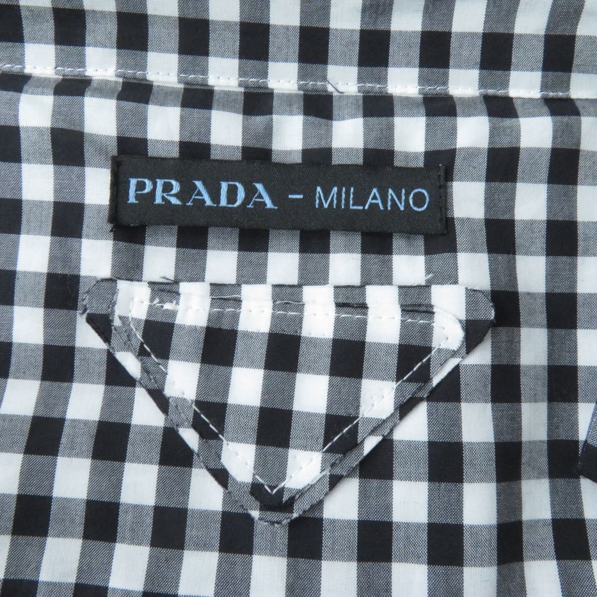 未使用品☆正規品 PRADA プラダ 2018 P37C1R ギンガムチェック ベルト 