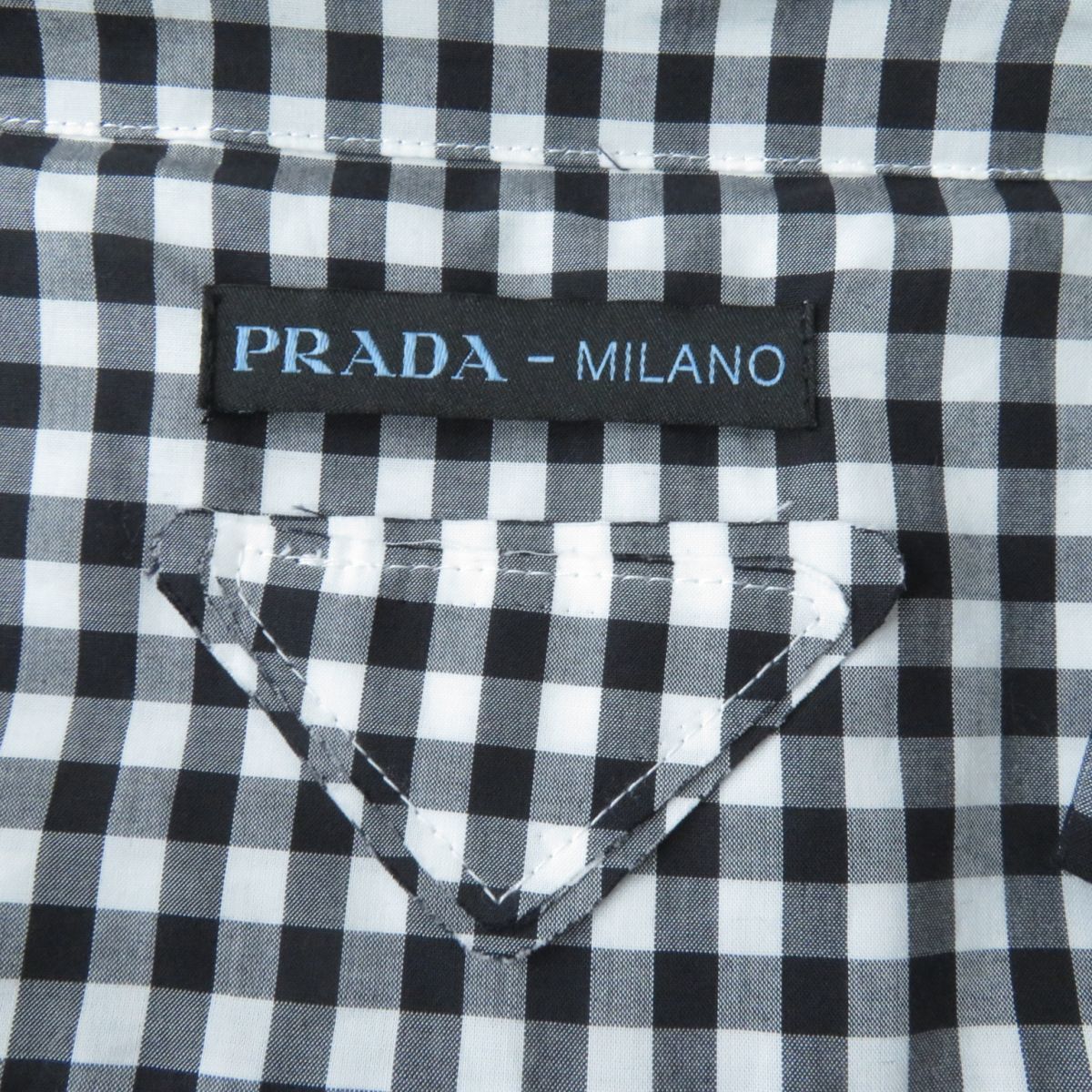 未使用品☆正規品 PRADA プラダ 2018 P37C1R ギンガムチェック ベルト