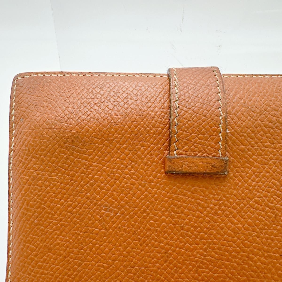 エルメス SV金具 2つ折り財布 ベアンコンパクト 二つ折り財布 HERMES 