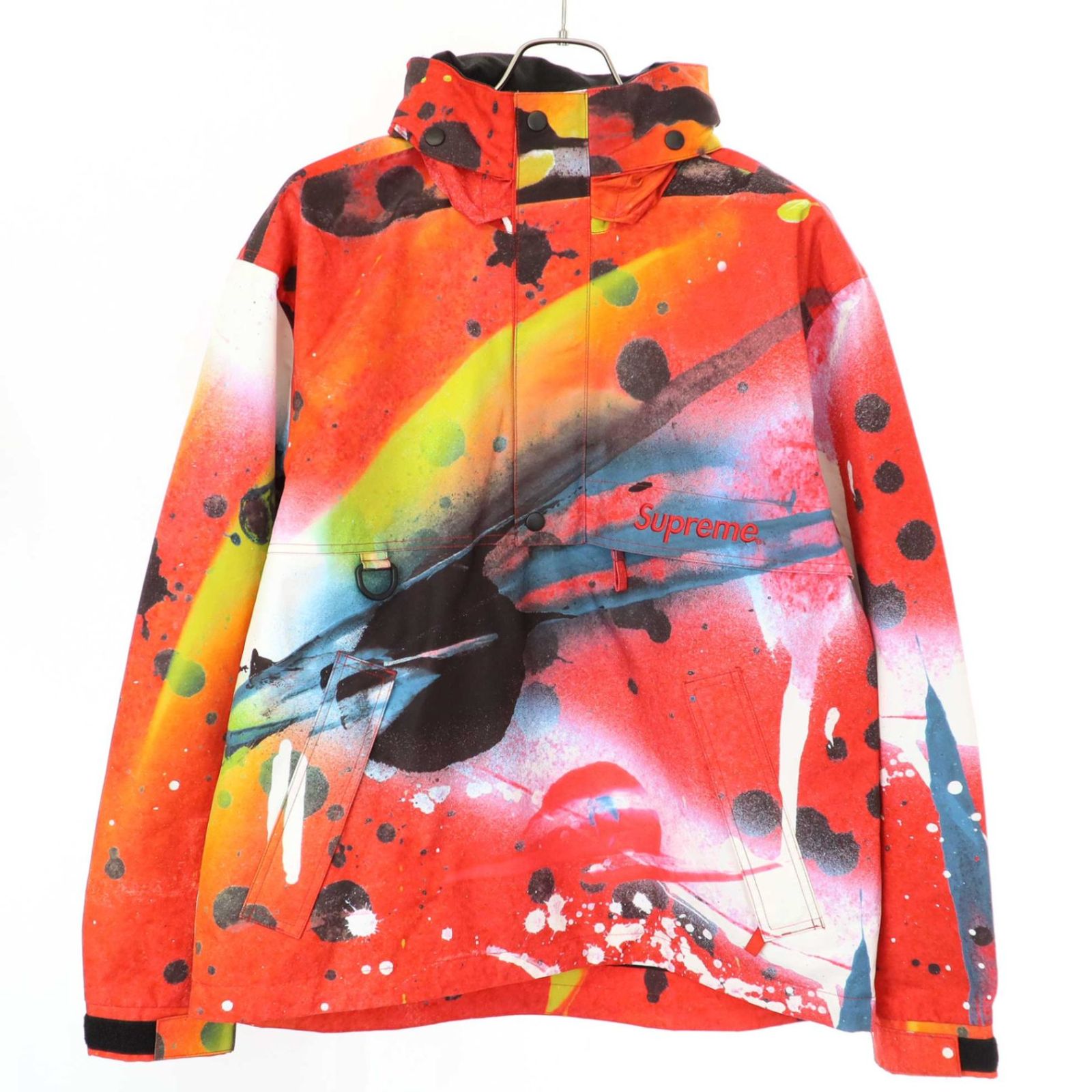 Supreme シュプリーム ナイロン アノラック タイダイ M Supreme シュプリーム 20SS Anorak Rammellzee ナイロン