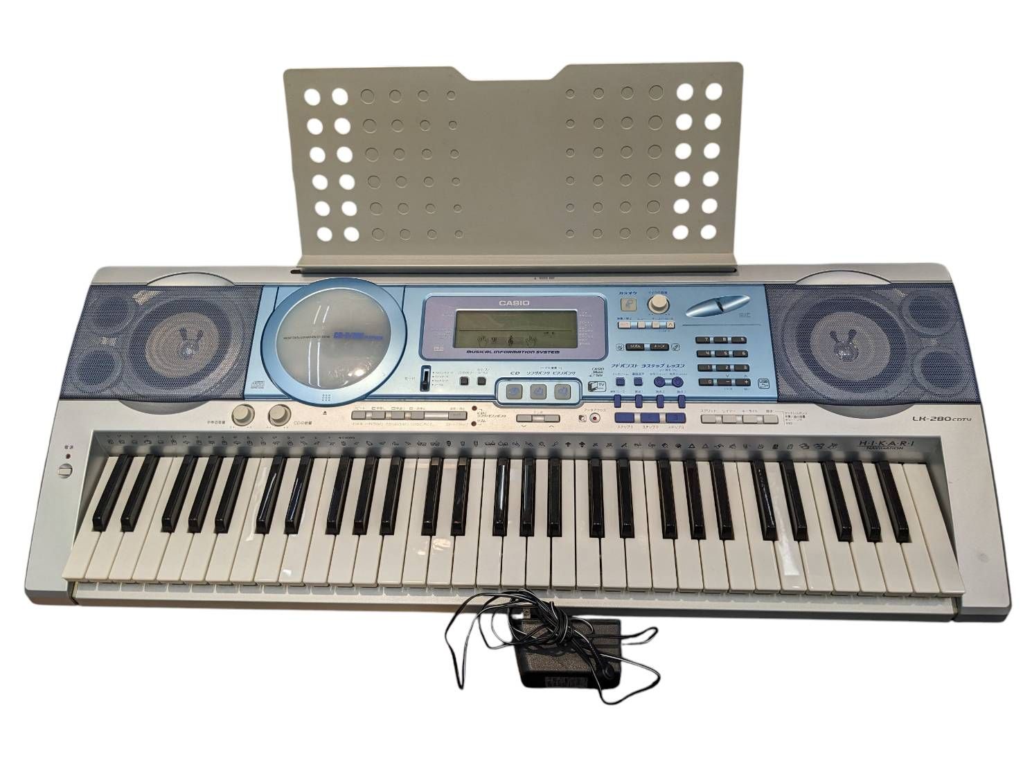 カシオ CASIO LK-108 電子ピアノ 光ナビゲーションキーボード