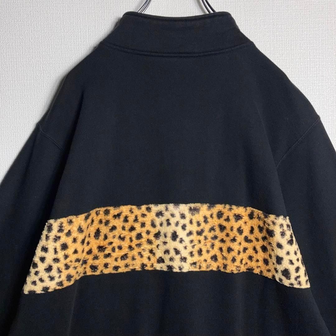 コムドットゆうた着用】Supreme スウェット ハーフジップ 刺繍