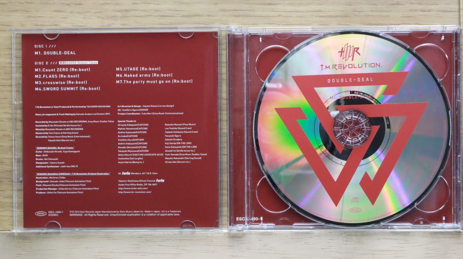 国内盤CD☆T.M.Revolution/T.M.レボリューション□ DOUBLE-DEAL