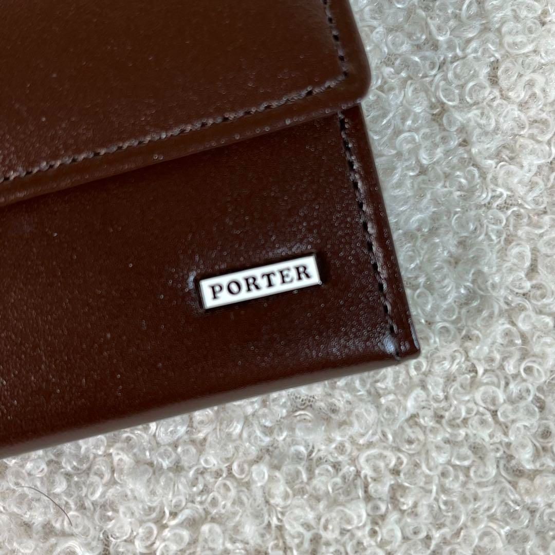 新品未使用 PORTER SHEEN シーン コインケース レザー ブラウン