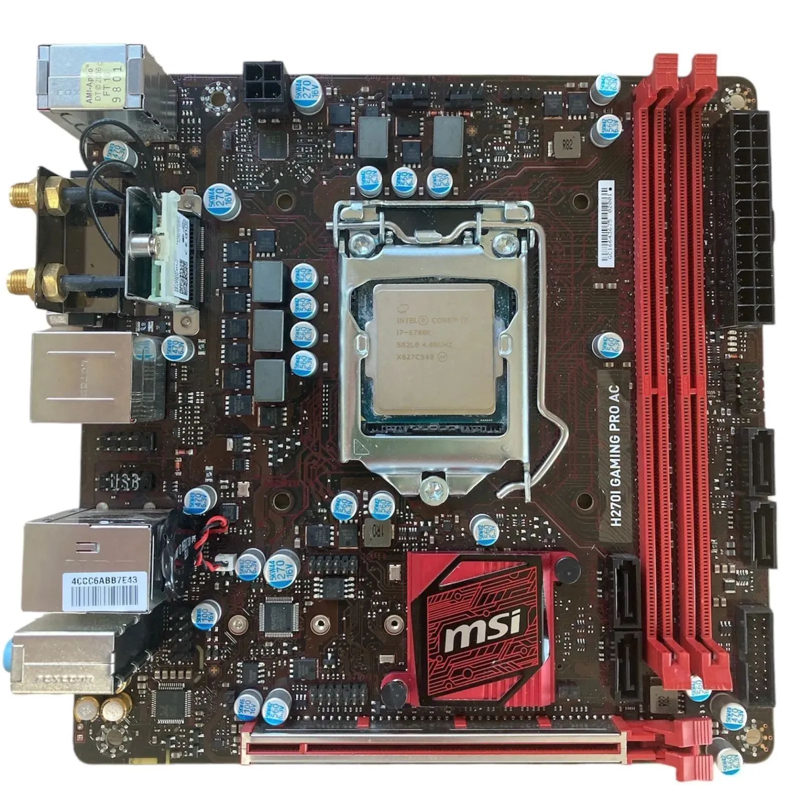 MSI H270I GAMING PRO AC + 他 Specification H270I GAMING PRO AC | エムエスアイコンピュータージャパン