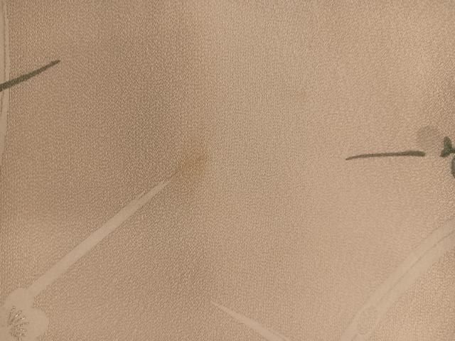 平和屋着物□上質な小紋 ふくれ織 流線文 正絹 逸品 BAAU7061gt 平和屋