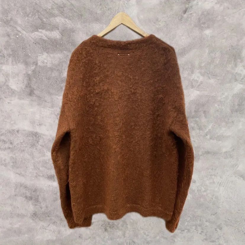 MINEDENIM カーディガン MINEDENIM(マインデニム)｜Shaggy Cotton Knit Cardigan｜正規