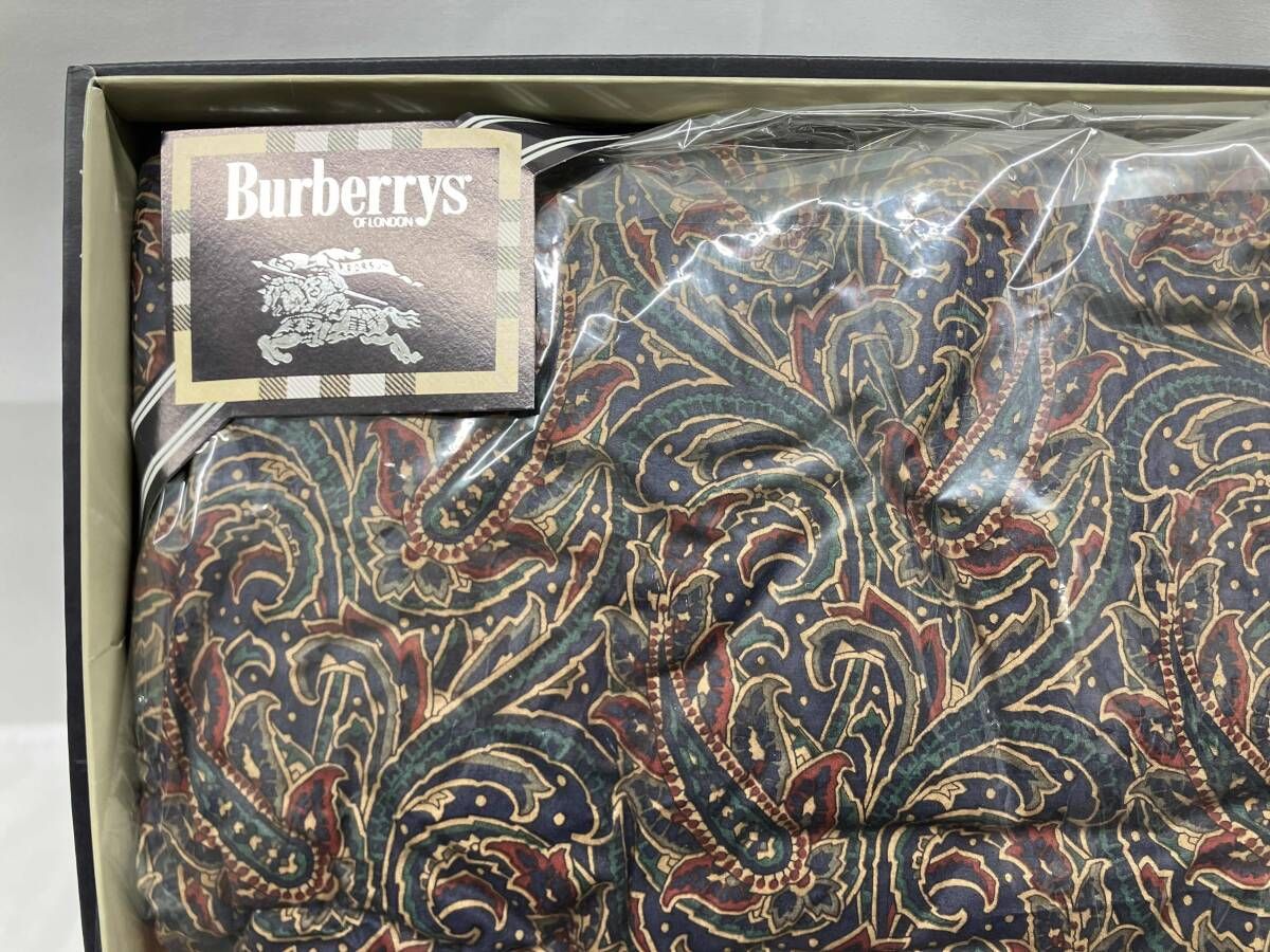 Burberrys バーバリーズ 羊毛掛ふとん 肌掛 西川産業株式会社