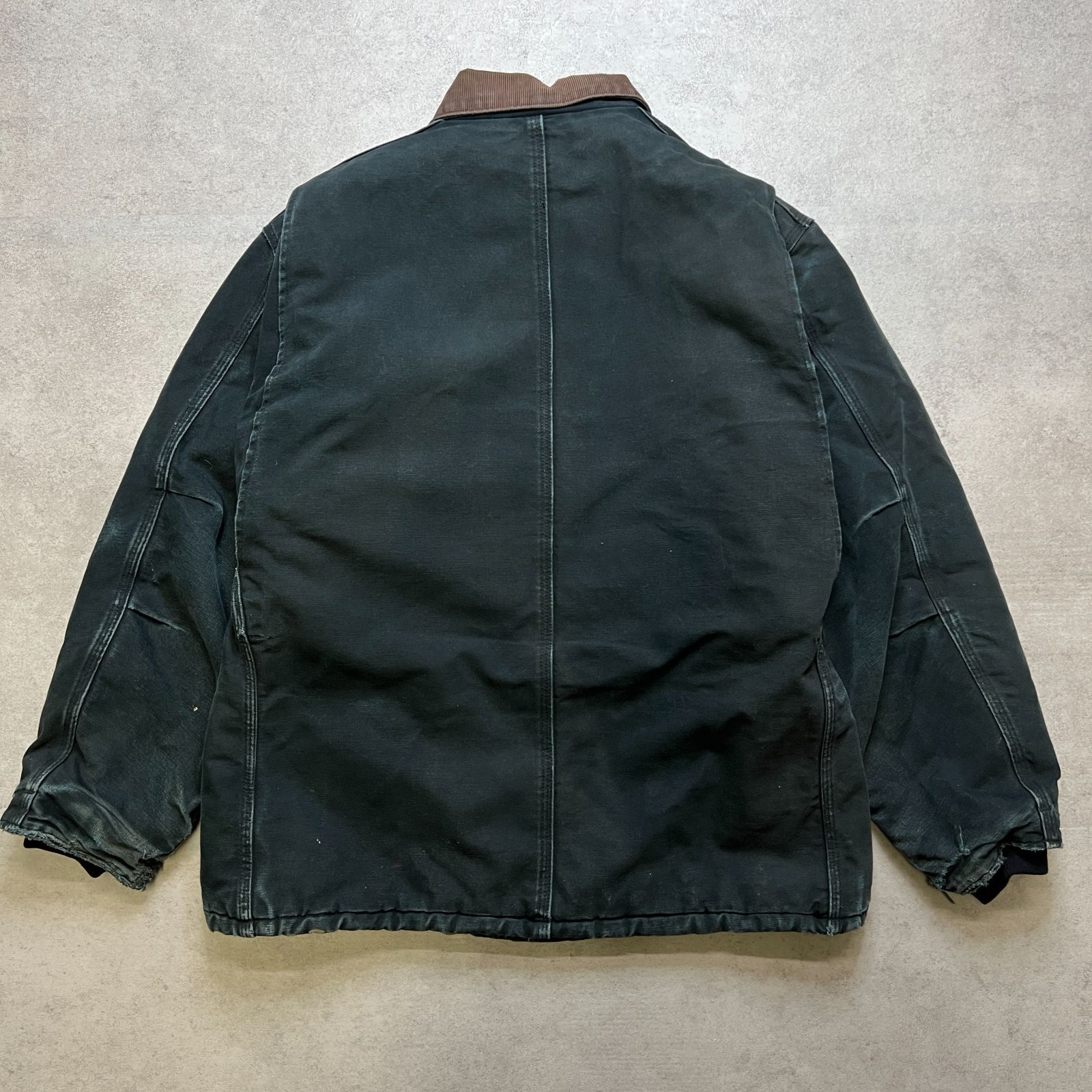 Carhartt カーハート 良フェード トラディショナルジャケット 襟 