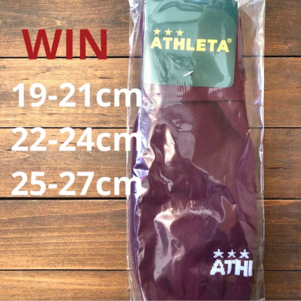 ATHLETAアスレタ25-27cmサッカーソックス01080ストッキング | auriol