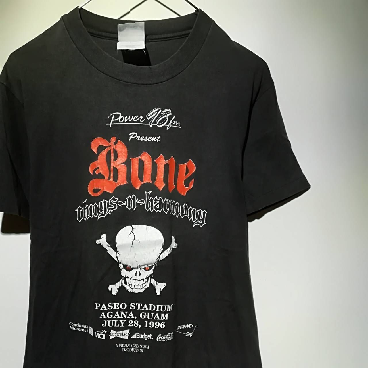 RA0609006】Bone Thugs-N-Harmony ボーン・サグスン・ハーモニー Hanes Tシャツ S 黒 90s 古着 ヒップホップ  ラップ メルカリShops