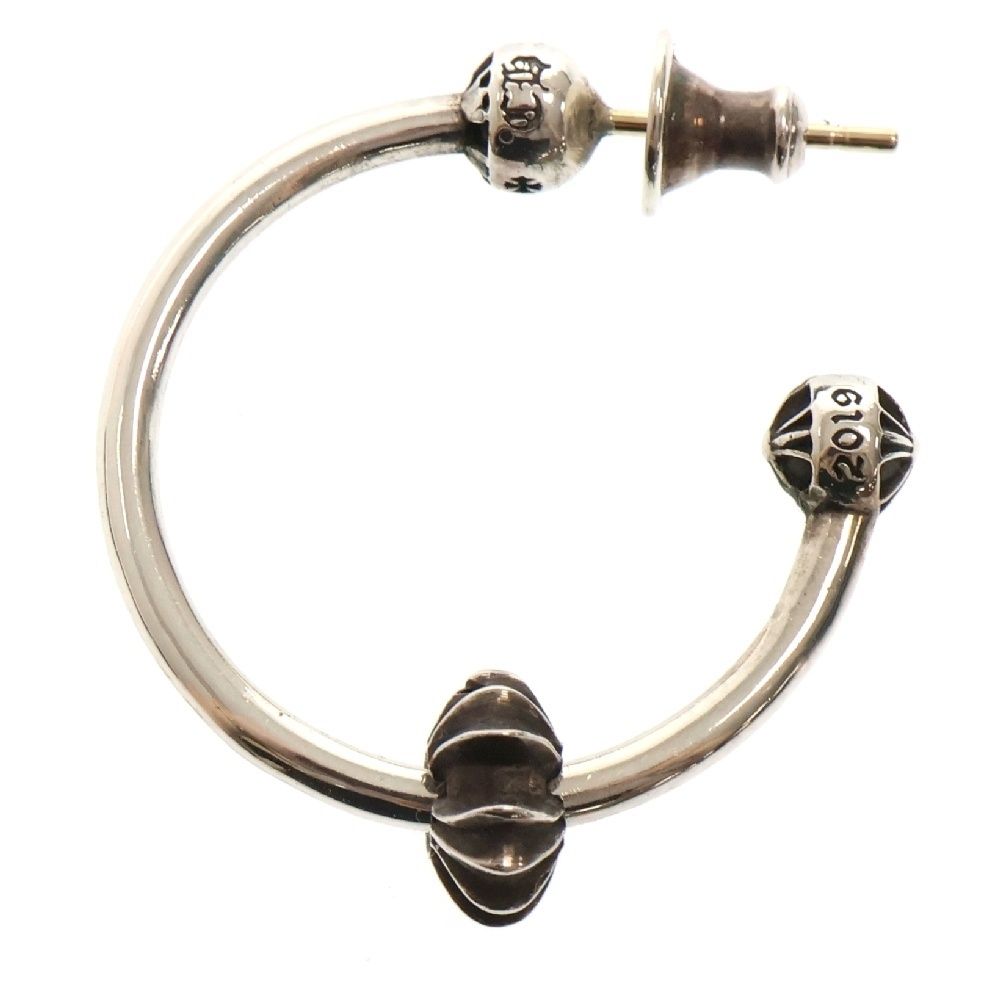 CHROME HEARTS クロムハーツ CH PLUS SPINNER HOOP MINI CHプラススピナーフープピアス シルバー