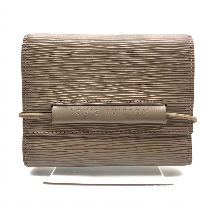 良品 LOUISVUITTON ルイヴィトン エピ ポルトフォイユ エラスティック 三つ折り 財布 ウォレット 茶系 k3210 良品 LOUISVUITTON ルイヴィトン エピ ポルトフォイユ エラスティック