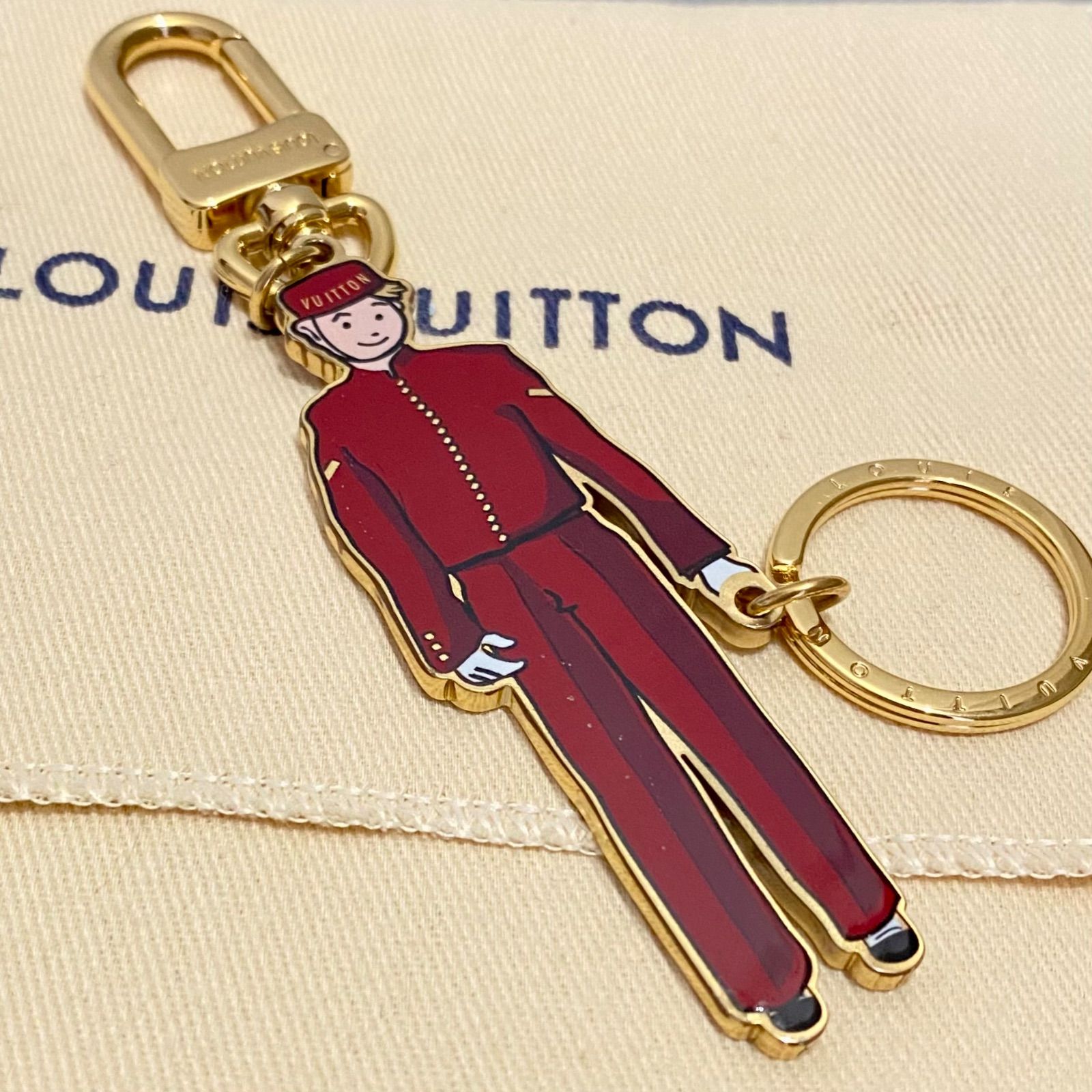 限定価格セール！ LOUIS VUITTON キーホルダー ベルボーイ グルーム クレ ポルト 小物