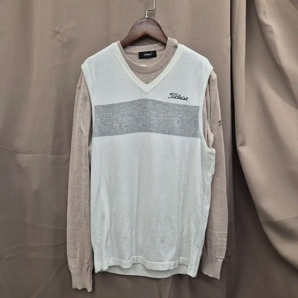 Titleist タイトリスト ゴルフ ニット ベスト L