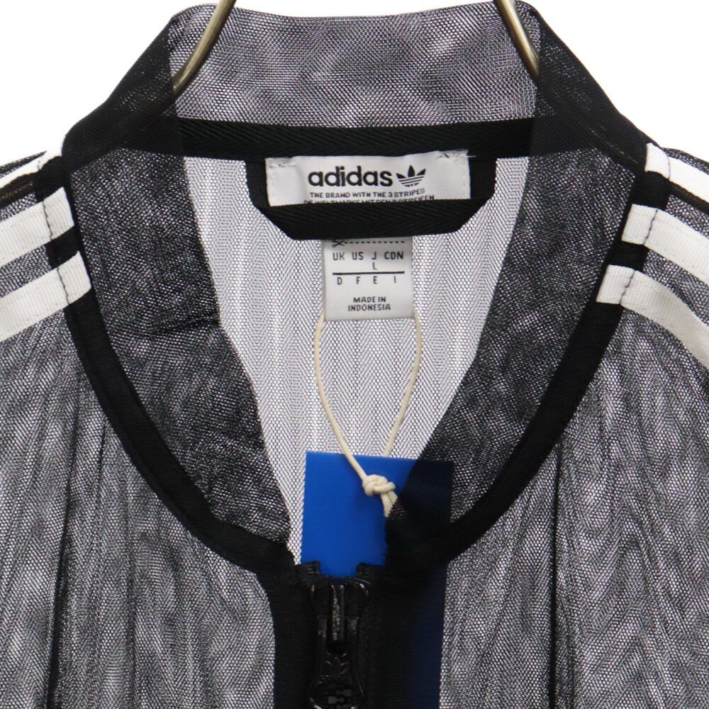 adidas (アディダス) メッシュ ジップアップブルゾン ジャケット