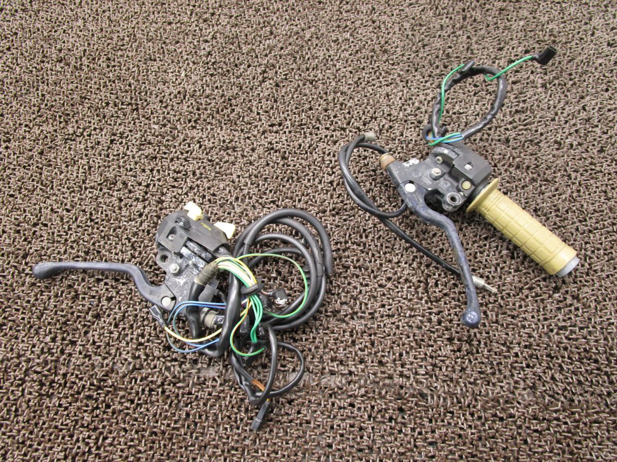 BMW R80 7 ハンドルスイッチ 左右 スロットル レバー ●A5347 キャブ車 ツインサス R80