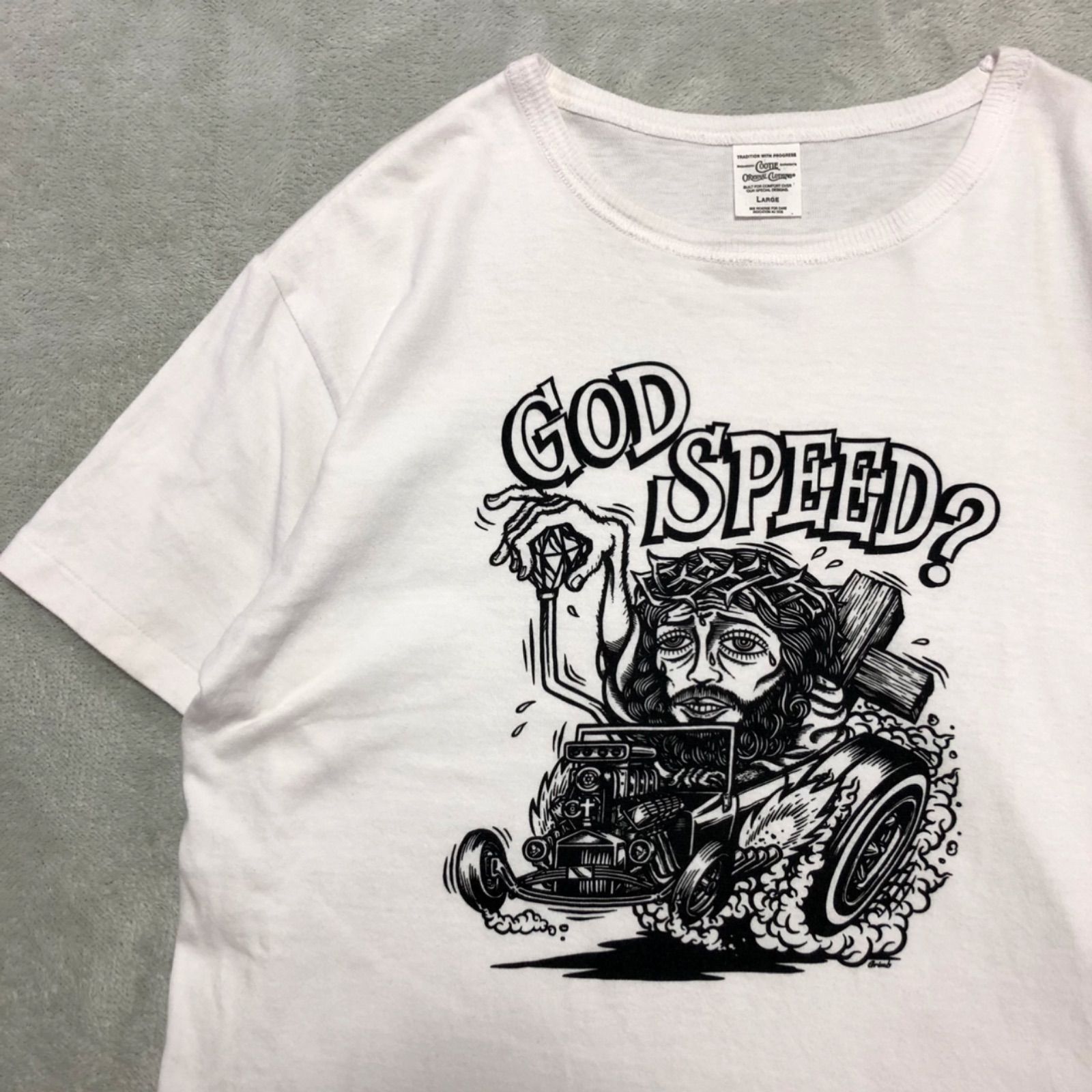 完売品 cootie productions JESUS 半袖Tシャツ キリスト COOTIE PRODUCTIONS Print S/S Tee JESUS プリントTシャツ