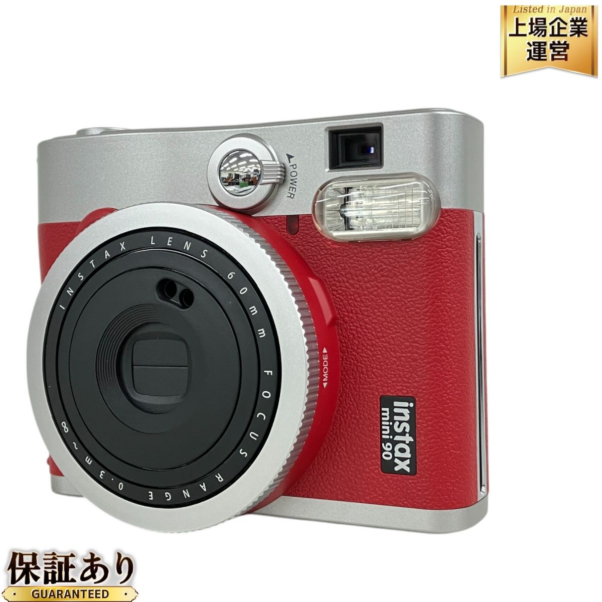 INSTAX MINI 90 レッド 本体 【公式通販】