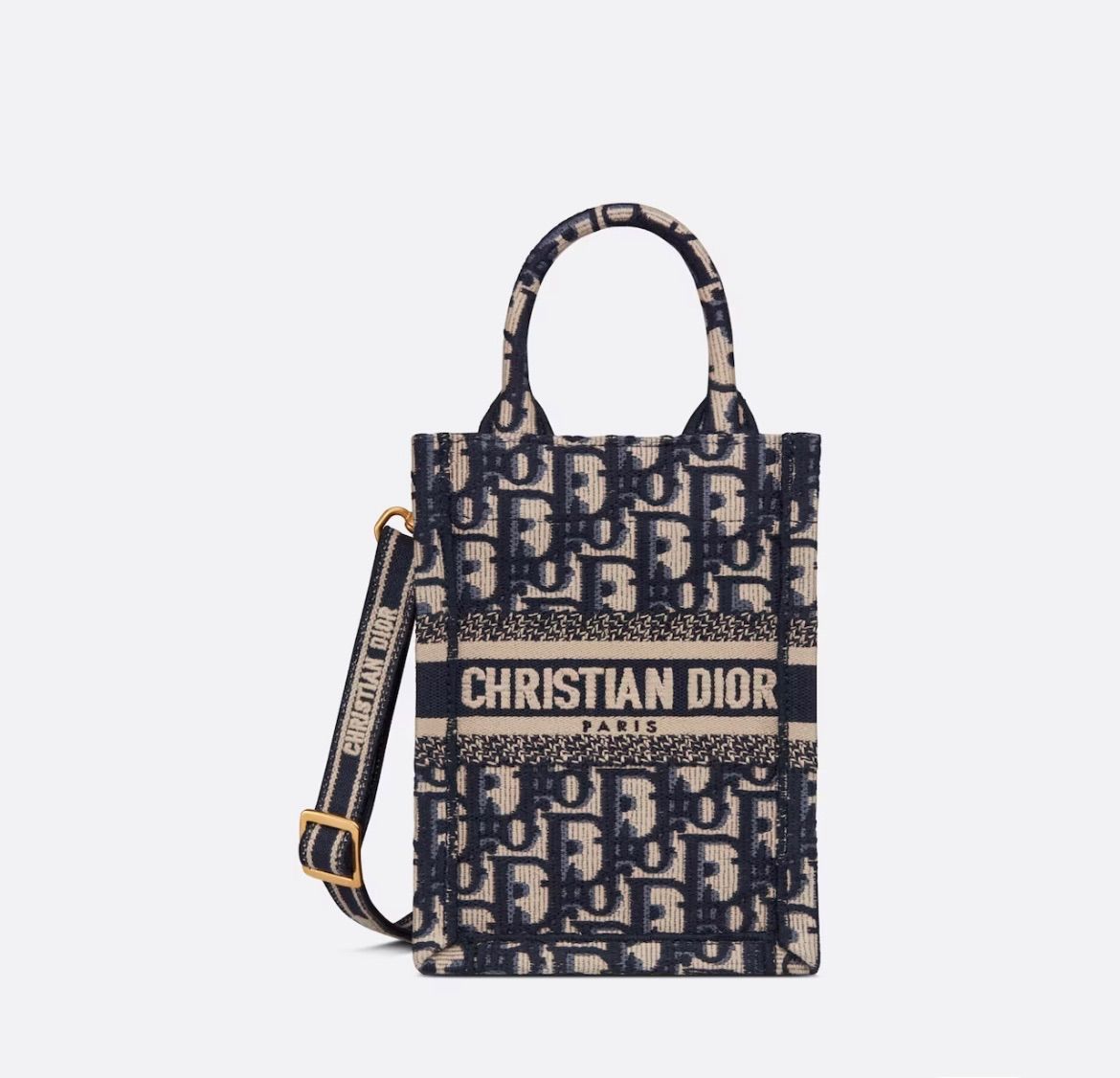 新品 Christian Dior DIOR BOOK TOTE ディオール ブックトート ミニ ...