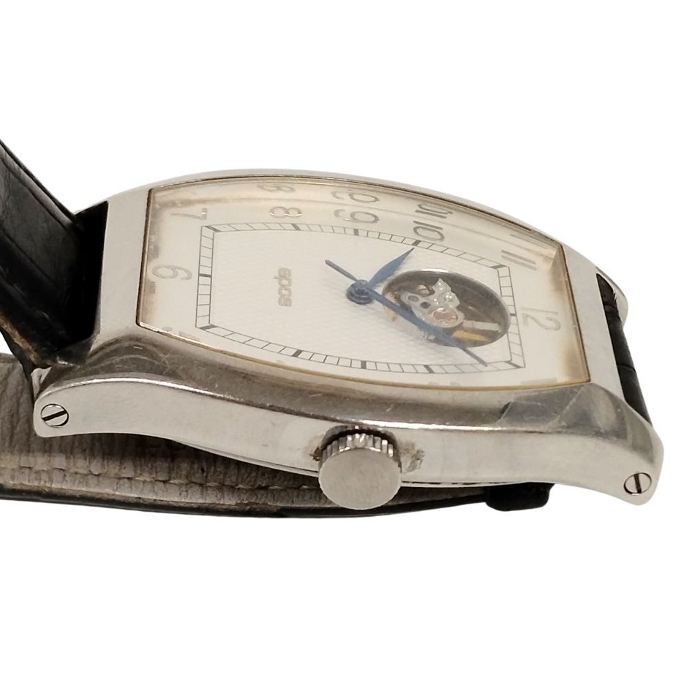 亜*依様 【超希少○廃番品】エポス 自動巻き トノー スケルトン