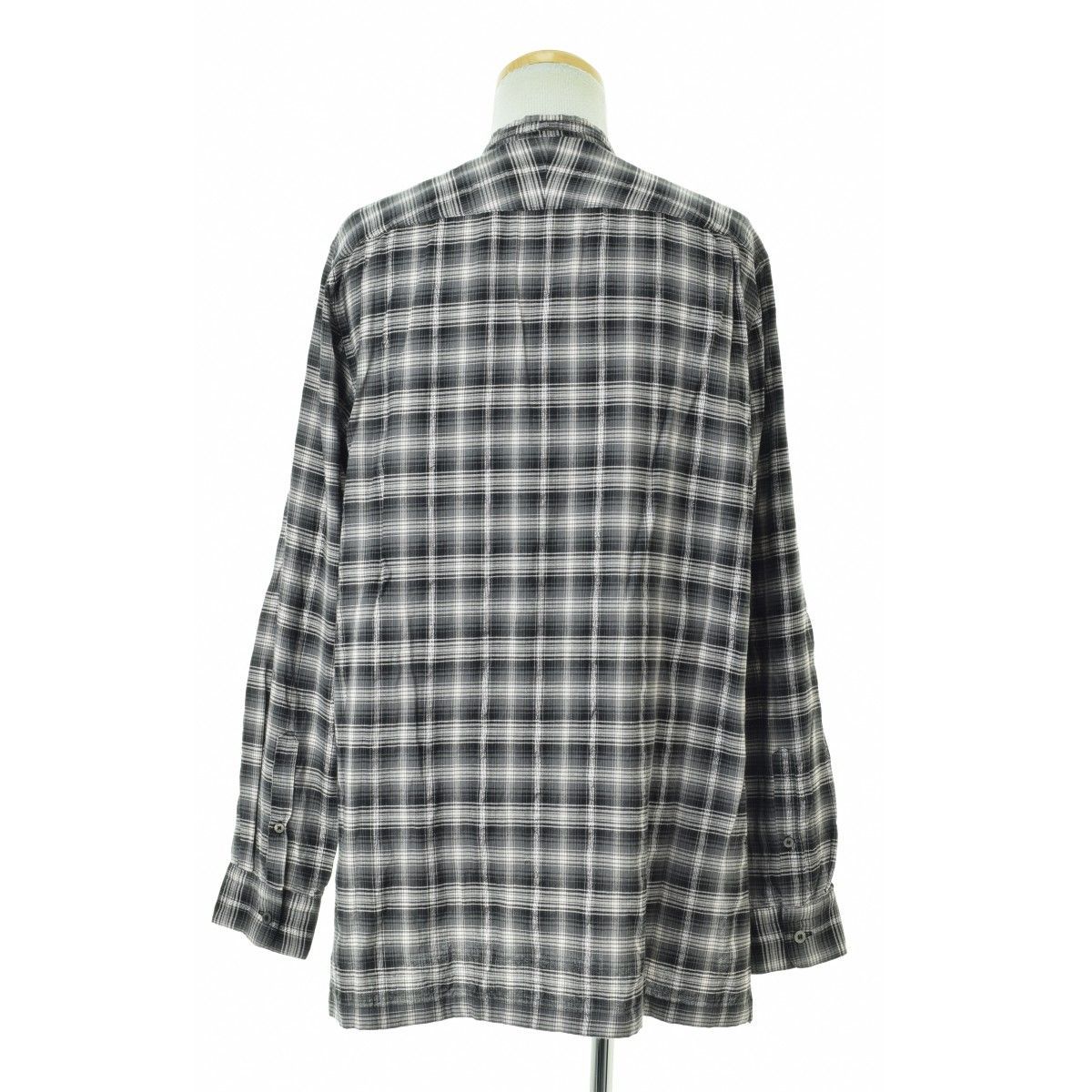 M【DAIRIKU / ダイリク】23AW Ribbon Tie Check Shirt チェック M【DAIRIKU / ダイリク】23AW Ribbon Tie Check Shirt チェック