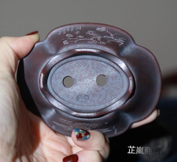 卓上盆 海棠形鉢 紫砂の鉢 盆栽鉢 植木鉢 小品盆栽鉢 大品盆栽鉢 卓上盆 海棠形鉢 紫砂の鉢 盆栽鉢 植木鉢 小品盆栽鉢 大品盆栽鉢