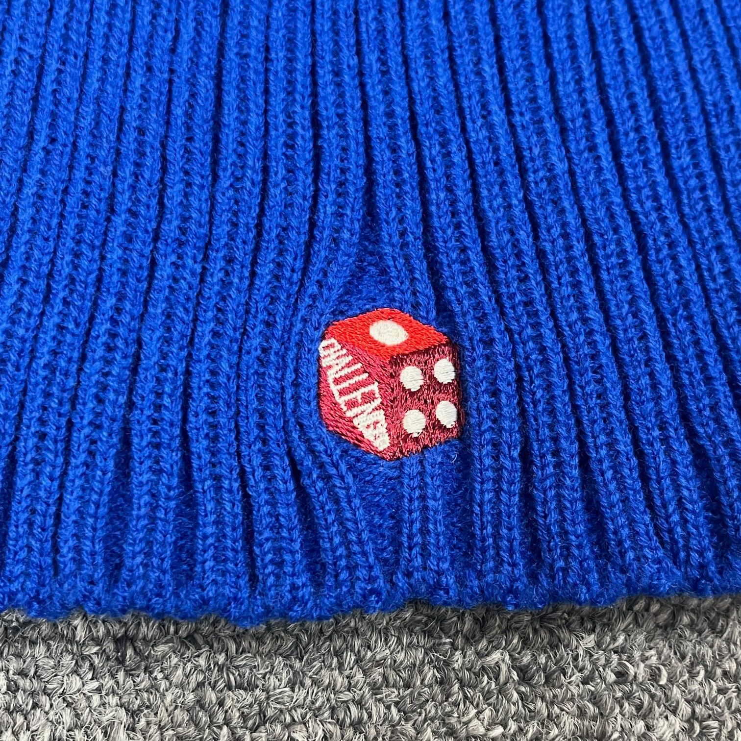 参考上代6380円 未使用品 CHALLENGER 22SS DICE KNIT CAP ダイス