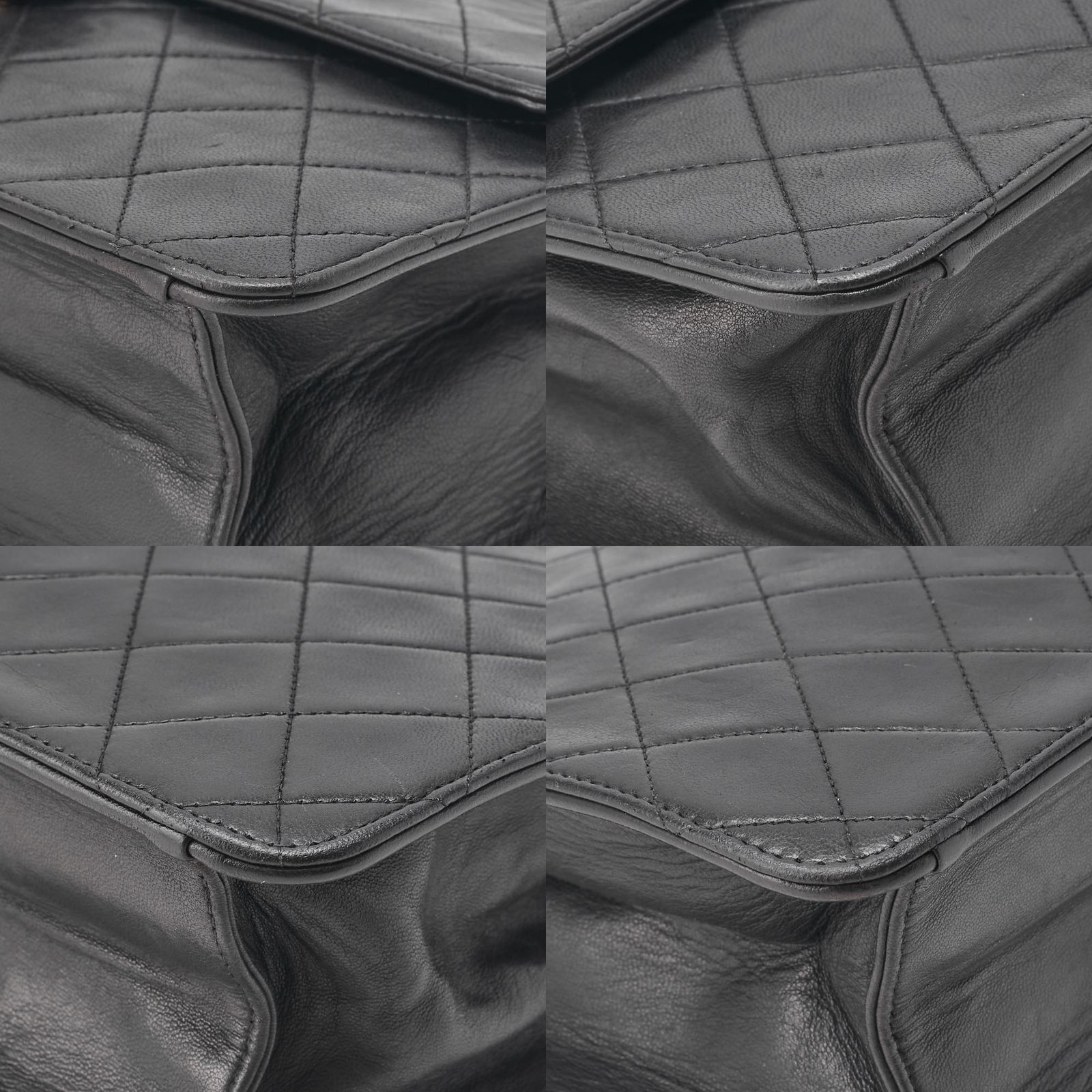 最安価に挑戦！ CHANEL シャネル マトラッセ プッシュロック チェーンショルダー ラムスキン 黒 ゴールド金具 レディース バッグ ショルダーバッグ レディース 送料無料