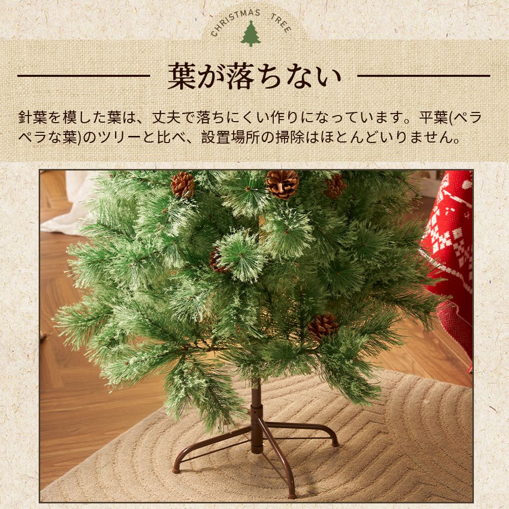 ヨーロッパトウヒツリー オーナメント無し