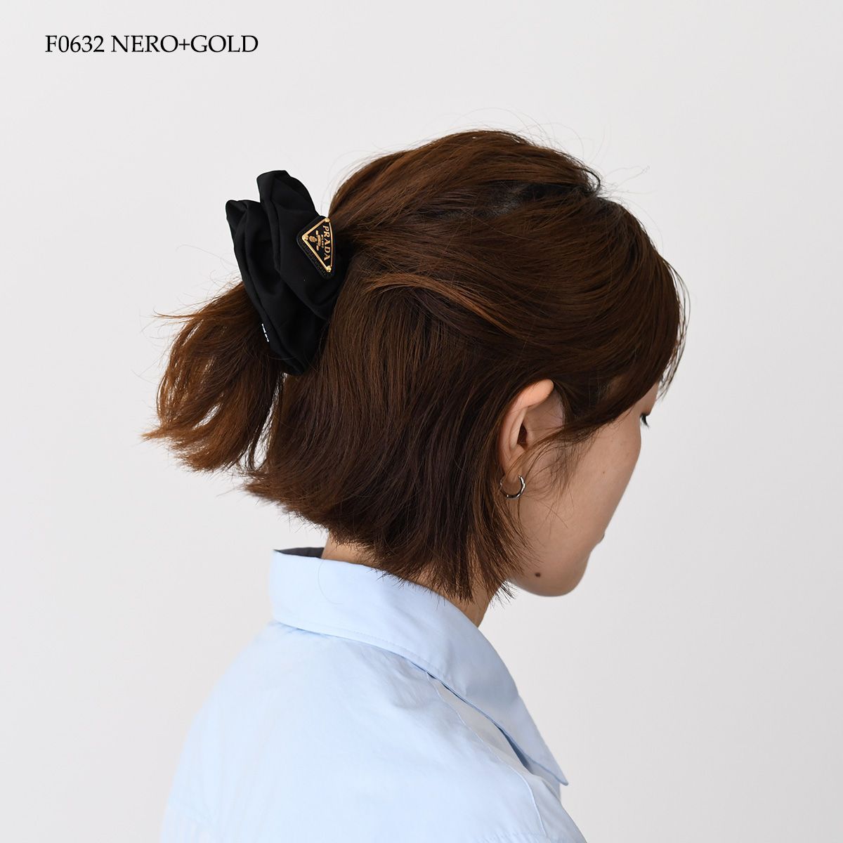 PRADA プラダ シュシュ ヘアアクセサリー Re Nylon ナイロン