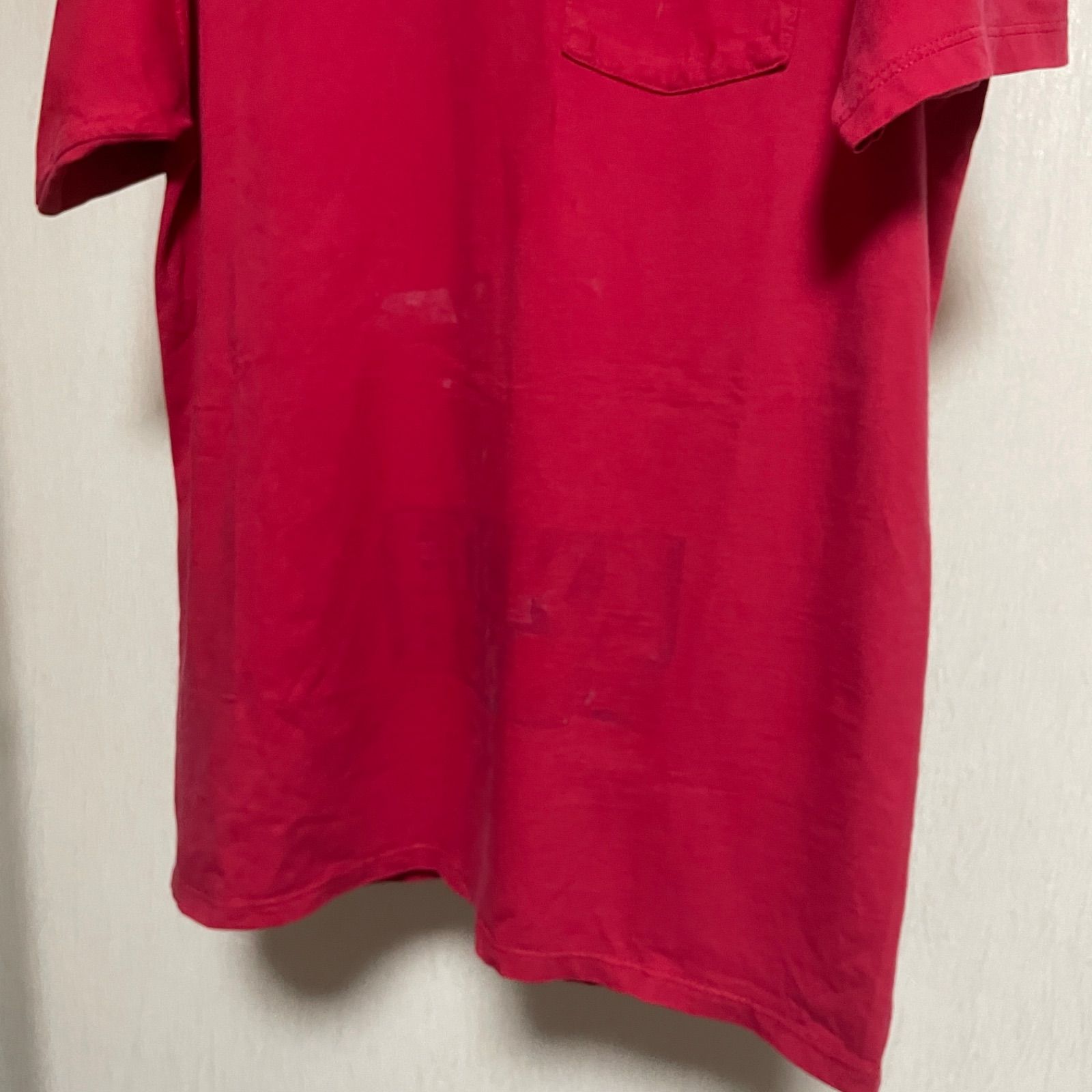 L.L.Bean by RUSSELL 90’s MADE IN USA Pocket T-shirt/size:XL/red/Tシャツ