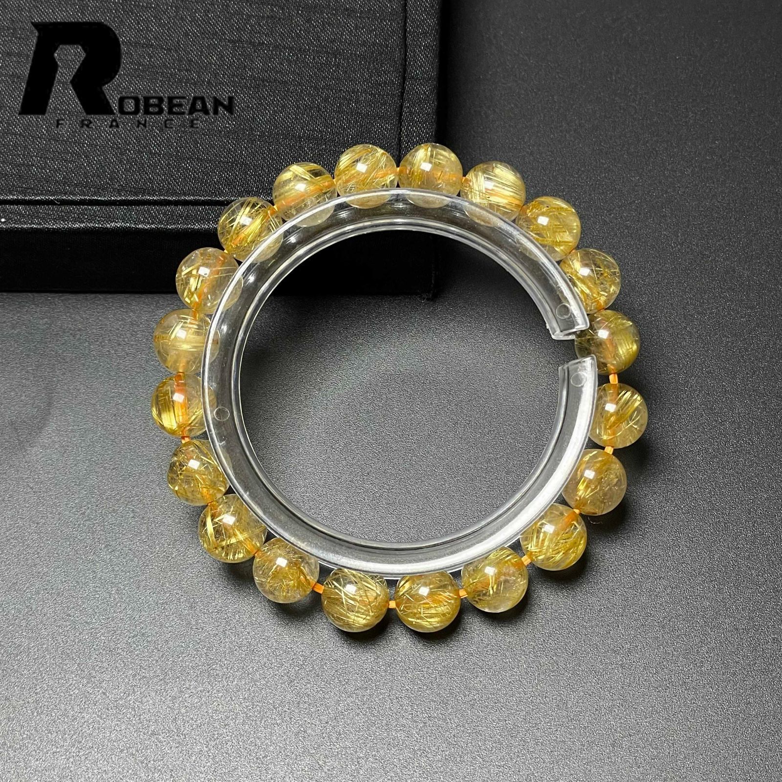 夢色 EU製 定価22万円☆ROBEAN・極!極満針ルチルクォーツ