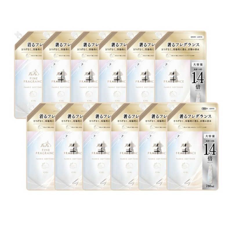 送料無料 ♥ 未開梱 NSファーファJ ケース販売 FaFa ファーファ ファインフレグランス シエル 詰替780ml×12 FAFFシエル780ケース