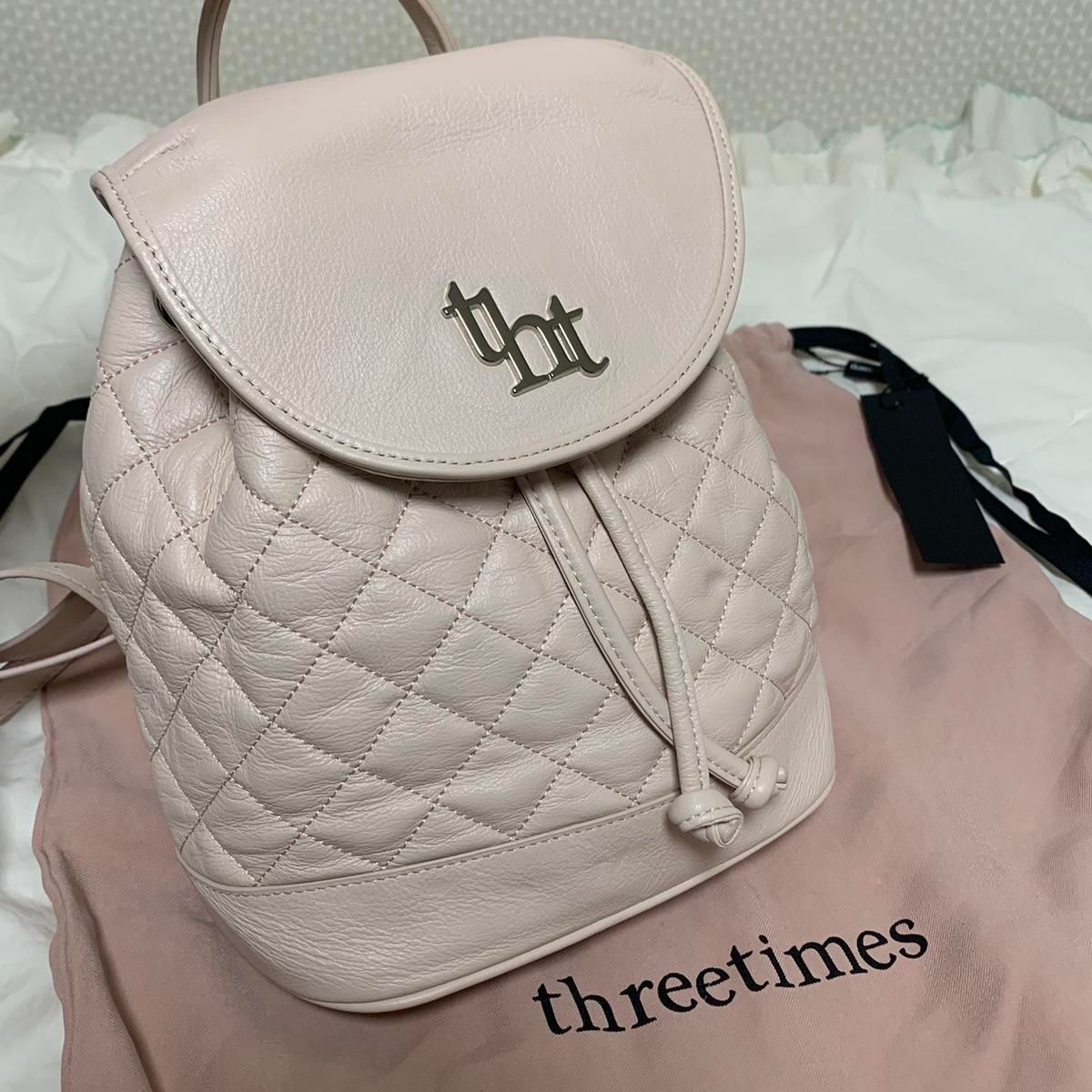 three times スリータイムス　リュックサック three times スリータイムス リュックサック