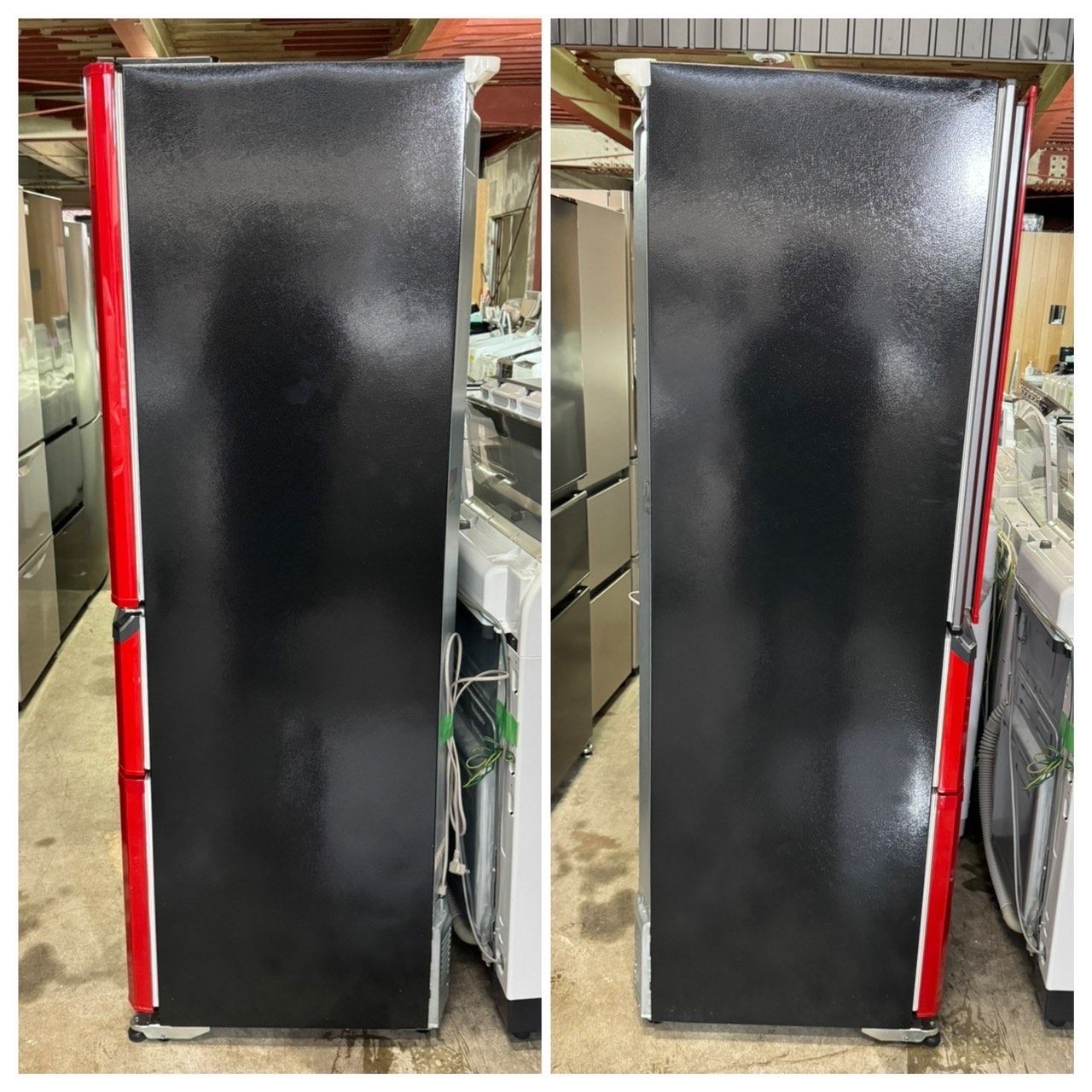 大阪限定配送☆3ヶ月保証付き☆冷凍冷蔵庫☆2014年☆三菱☆MR-C37EY-R