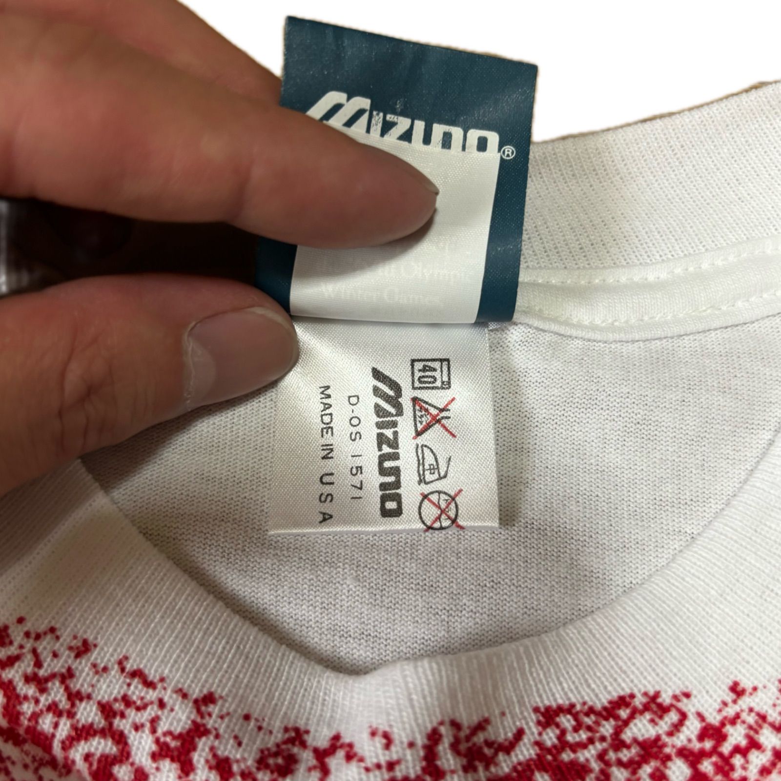 MIZUNO】98's Nagano Olympic Printed T-Shirts 90's 90年代