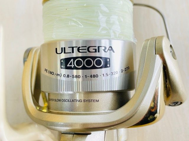 スピニングリール【中古】美品 SHIMANO ULTEGRA 4000 シマノ