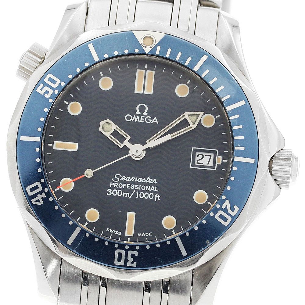 オメガ OMEGA 2561.80 シーマスター300 デイト クォーツ ボーイズ_910071