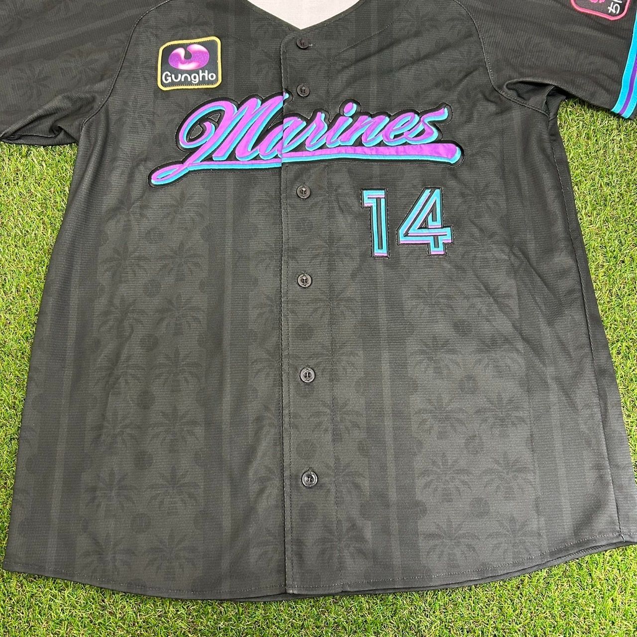 M0541) 千葉ロッテマリーンズ ＃14 小島和哉 BSW レプリカ