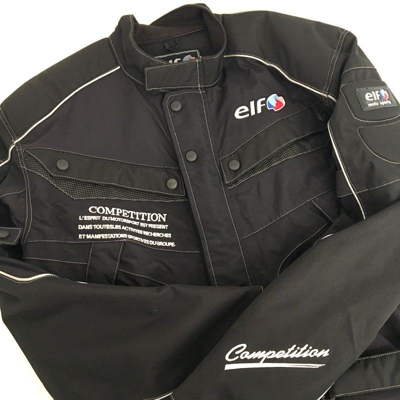 elf エルフ　バイクジャケット 黒 4L moto-zoa_itm0015822871